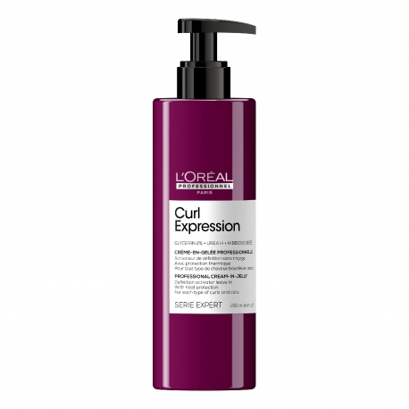 Crème en gelée sans rinçage  Curl Expression Série Expert