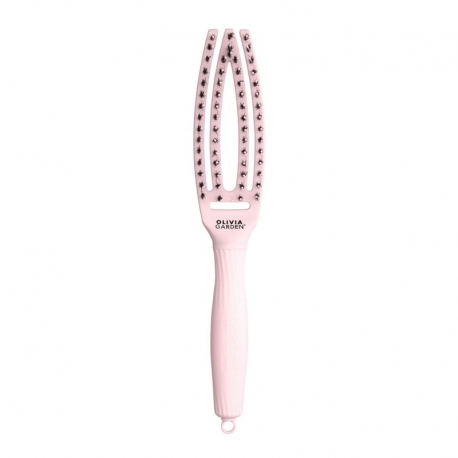 Brosse Fingerbrush Care Iconic Boar Nylon Pastel Pink Small Finger Brush