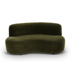 Canapé irrégulier Brême kaki 