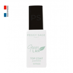 Top coat pailleté Green Lak
