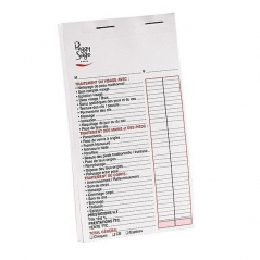 Carnet de caisse esthétique