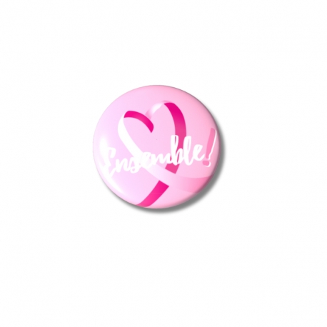Badge Octobre Rose 2025