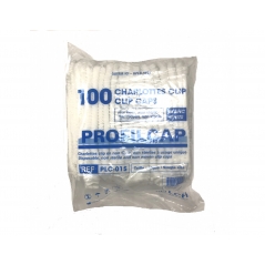 100 Charlottes jetables clip non tissé 