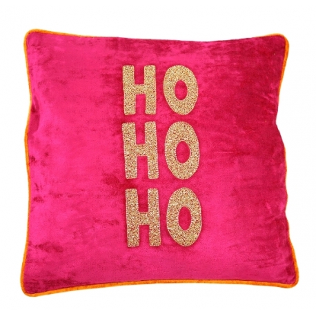 Coussin HOHOHO pink